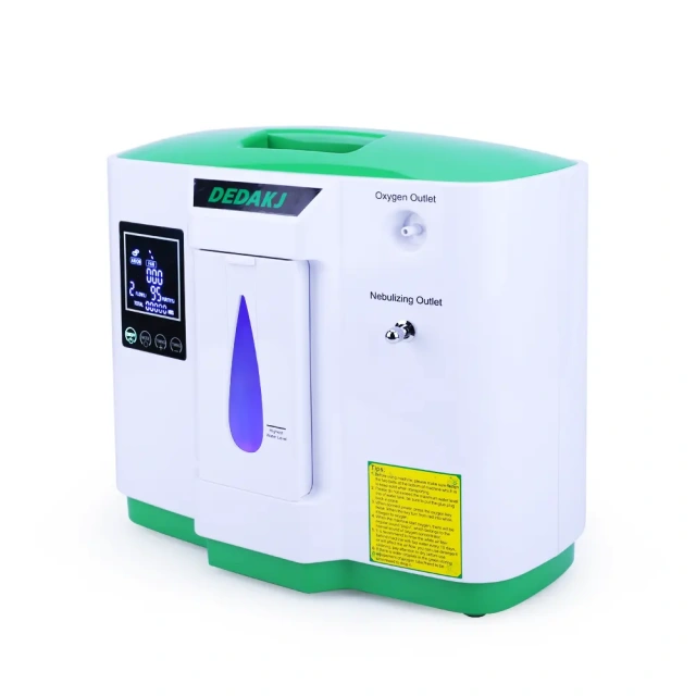 DEDAKJ Portable 2-9L  Oxygen Concentrator With Nebulization