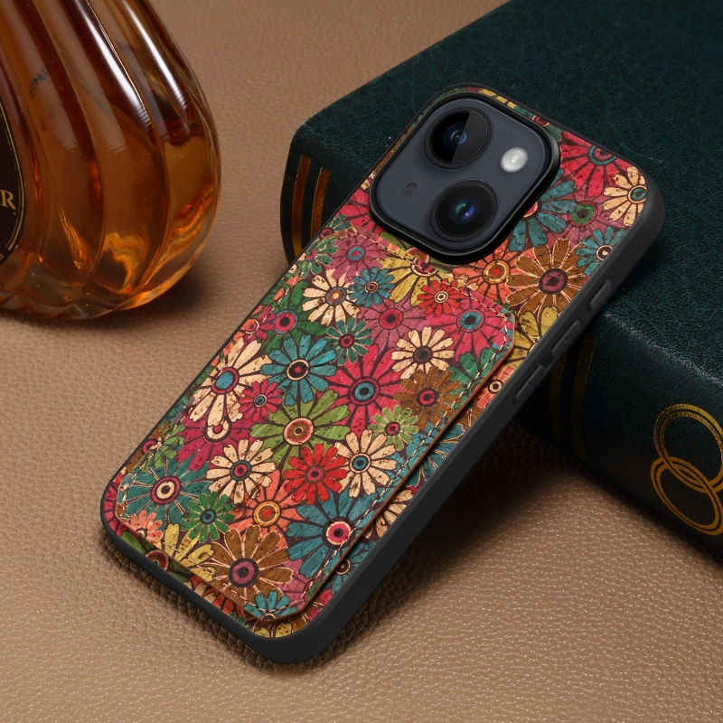 Leather PhoneCase For iPhone 16 -7 Series,With Glue Card Bag (1 Card)