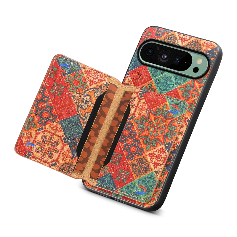 Cork Wooden PhoneCase For Google Series,With Glue Card Bag Can insert 3 to 5 Cards