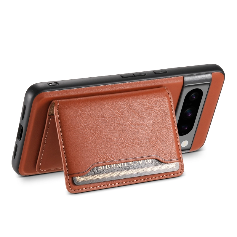 Leather magnetic card suitable for  Google series, with Glue Card Pocket (3-5 Card)