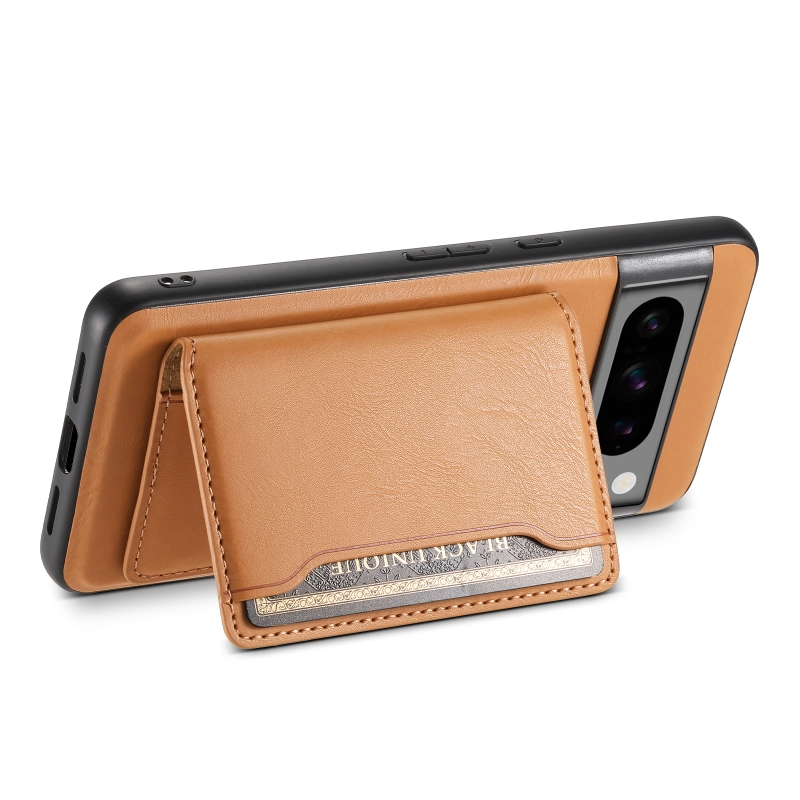 Leather magnetic card suitable for  Google series, with Glue Card Pocket (3-5 Card)