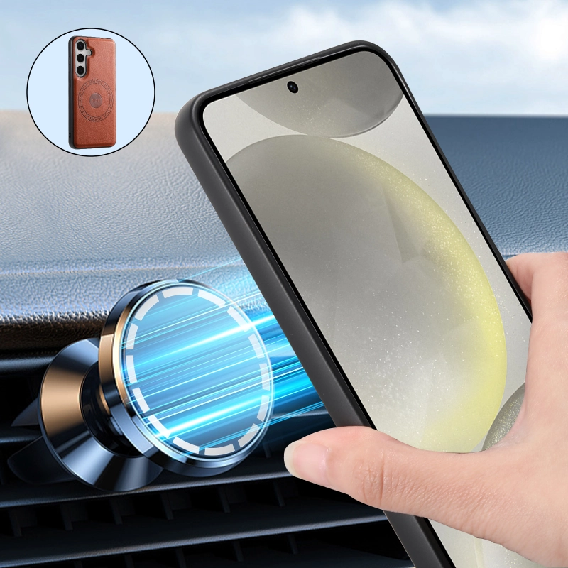 Leather phone case suitable for Samsung S series