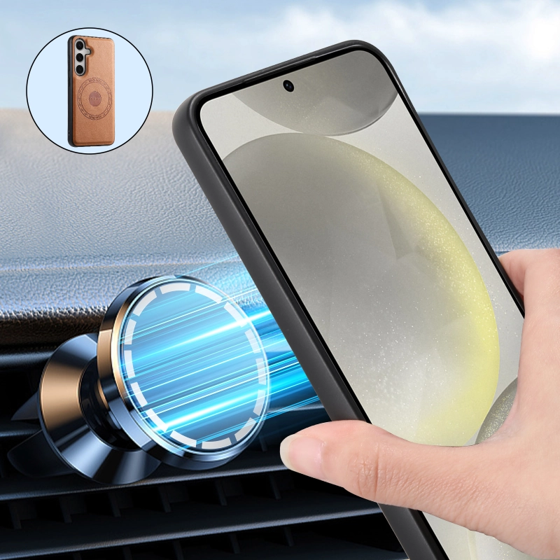 Leather phone case suitable for Samsung S series