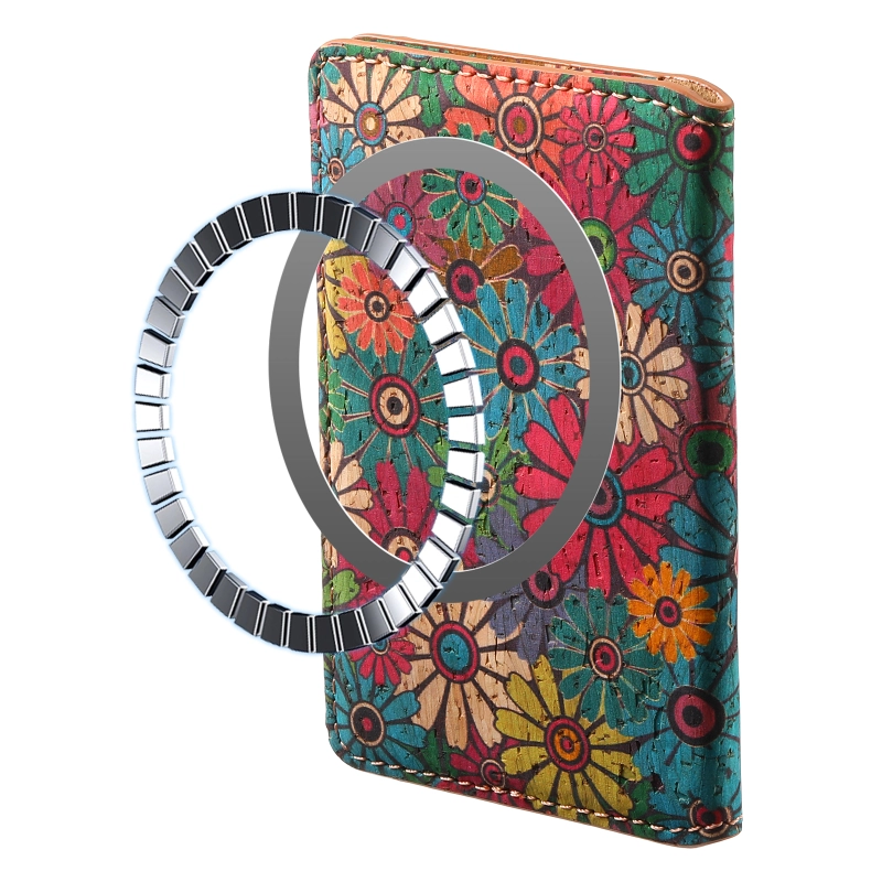 NN-type Card Flower Language Bag Magnetic Card Holder