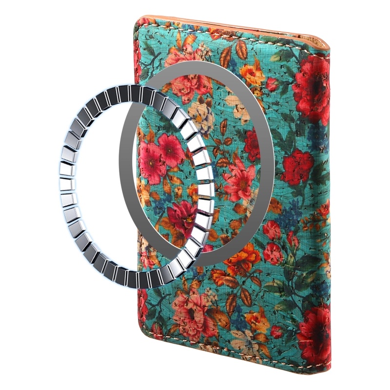 NN-type Card Flower Language Bag Magnetic Card Holder