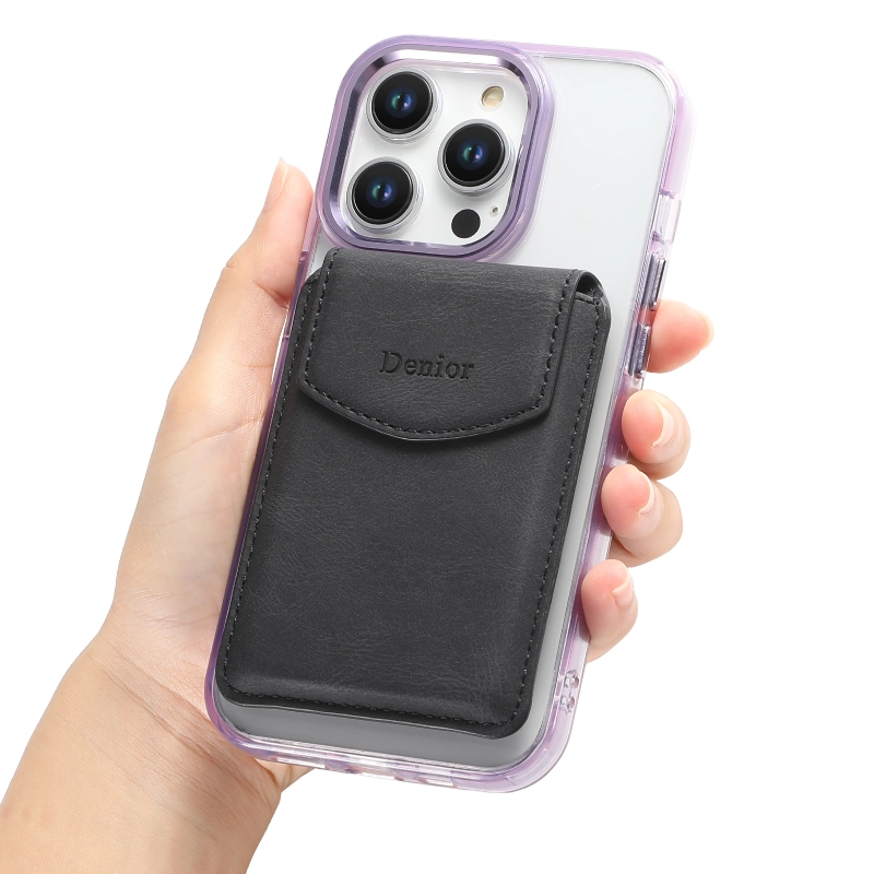 Carbon Fiber Patterned Magnetic Card Holder
