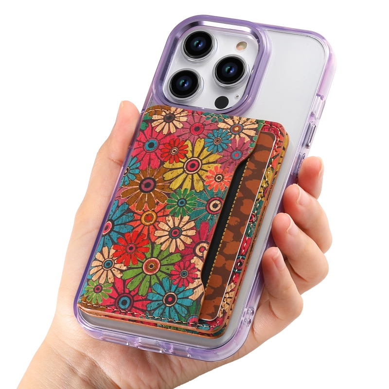 NN-type Card Flower Language Bag Magnetic Card Holder