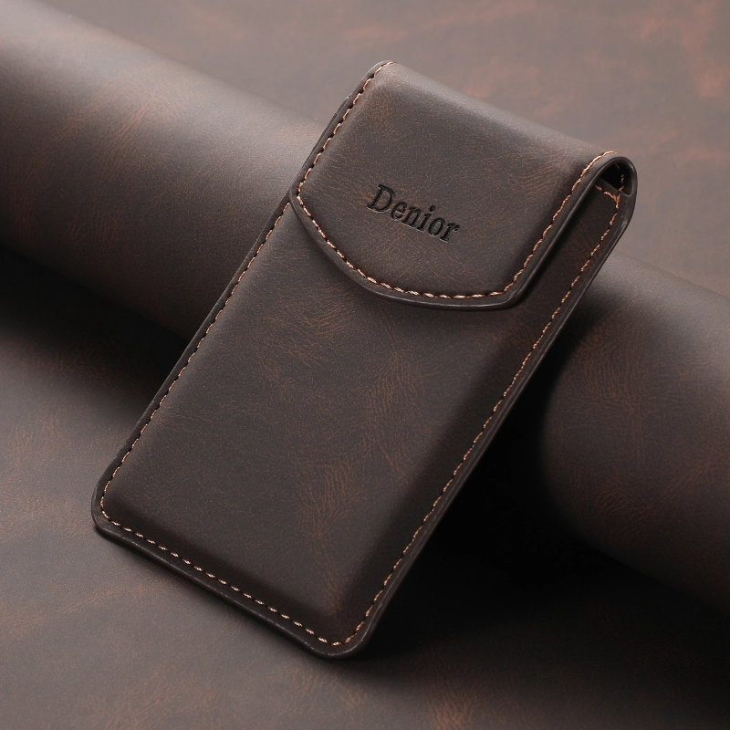 Carbon Fiber Patterned Magnetic Card Holder