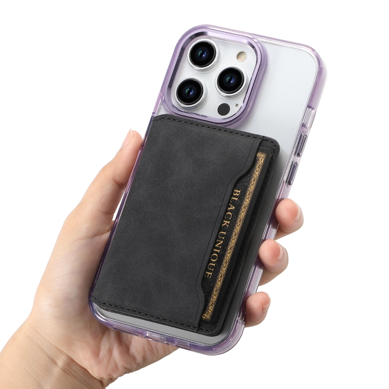 NN-type Card Bag Retro Pattern Magnetic Card Holder