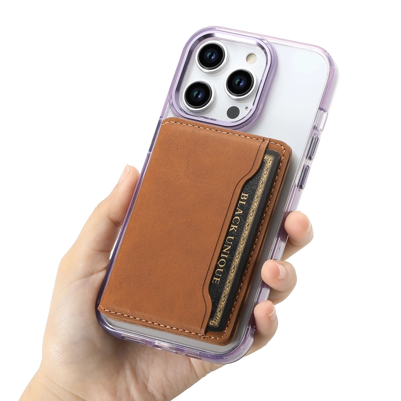 NN-type Card Bag Retro Pattern Magnetic Card Holder