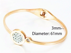 Stainless Steel Jewelry Wholesale - Stainless Steel Bangles - HY93B0150HMB