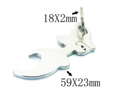 Stainless Steel Jewelry Wholesale - Stainless Steel Keychain - HY64P0803MC