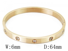 Stainless Steel Jewelry Wholesale - Stainless Steel Bangles - HY42B0163HOL