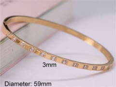 Stainless Steel Jewelry Wholesale - Stainless Steel Bangles - HY0122B082