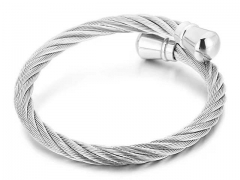 Stainless Steel Jewelry Wholesale - Stainless Steel Bangles - HY0150D0102