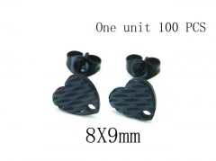 Stainless Steel Jewelry Wholesale - Stainless Steel Jewelry Findings - HY70A1780MBB