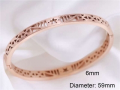 Stainless Steel Jewelry Wholesale - Stainless Steel Bangles - HY0122B265