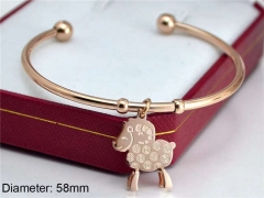 Stainless Steel Jewelry Wholesale - Stainless Steel Bangles - HY0033B162