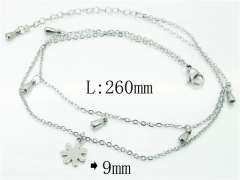 Stainless Steel Jewelry Wholesale - Stainless Steel Anklets - HY59B0808LLC