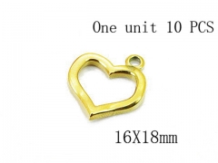 Stainless Steel Jewelry Wholesale - Stainless Steel Jewelry Findings - HY70A1580HLX