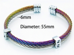 Stainless Steel Jewelry Wholesale - Stainless Steel Bangles - HY38B0459HMV
