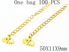 Stainless Steel Jewelry Wholesale - Stainless Steel Jewelry Findings - HY70A0087OZZ