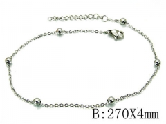 Stainless Steel Jewelry Wholesale - Stainless Steel Anklets - HY70B0530IL