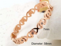 Stainless Steel Jewelry Wholesale - Stainless Steel Bangles - HY0033B076