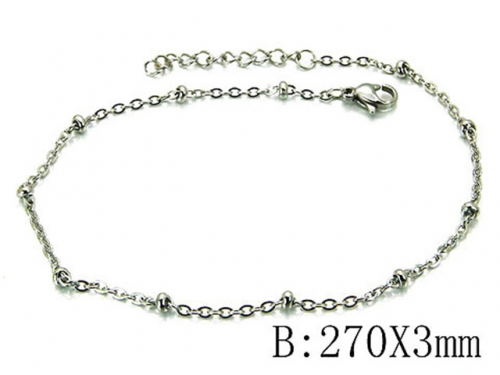Stainless Steel Jewelry Wholesale - Stainless Steel Anklets - HY70B0528IE