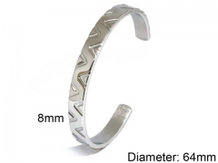 Stainless Steel Jewelry Wholesale - Stainless Steel Bangles - HY0097B172