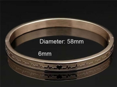 Stainless Steel Jewelry Wholesale - Stainless Steel Bangles - HY0041B298