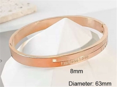 Stainless Steel Jewelry Wholesale - Stainless Steel Bangles - HY0123B083