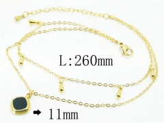 Stainless Steel Jewelry Wholesale - Stainless Steel Anklets - HY59B0750NLR