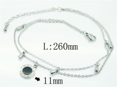 Stainless Steel Jewelry Wholesale - Stainless Steel Anklets - HY59B0790MLS