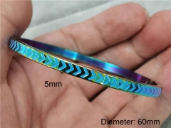Stainless Steel Jewelry Wholesale - Stainless Steel Bangles - HY0090B1133