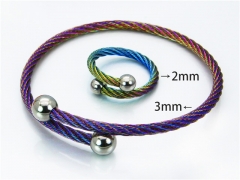 Stainless Steel Jewelry Wholesale - Stainless Steel Bangles - HY38S0177HHS