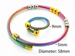 Stainless Steel Jewelry Wholesale - Stainless Steel Bangles - HY38S0231HLR