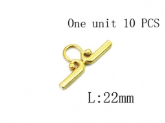 Stainless Steel Jewelry Wholesale - Stainless Steel Jewelry Findings - HY70A1607HLV