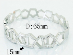 Stainless Steel Jewelry Wholesale - Stainless Steel Bangles - HY19B0484HNB