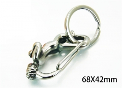 Stainless Steel Jewelry Wholesale - Stainless Steel Keychain - HY22P0334HOW