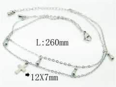 Stainless Steel Jewelry Wholesale - Stainless Steel Anklets - HY59B0806LLA