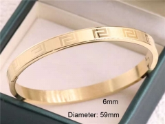 Stainless Steel Jewelry Wholesale - Stainless Steel Bangles - HY0122B424