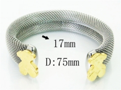 Stainless Steel Jewelry Wholesale - Stainless Steel Bangles - HY64B1540HMB