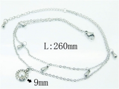 Stainless Steel Jewelry Wholesale - Stainless Steel Anklets - HY59B0786MF