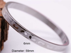 Stainless Steel Jewelry Wholesale - Stainless Steel Bangles - HY0122B457