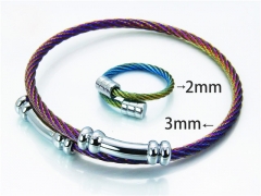 Stainless Steel Jewelry Wholesale - Stainless Steel Bangles - HY38S0130HHW