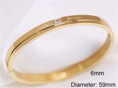 Stainless Steel Jewelry Wholesale - Stainless Steel Bangles - HY0122B109