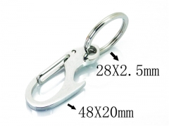 Stainless Steel Jewelry Wholesale - Stainless Steel Keychain - HY64P0806ME