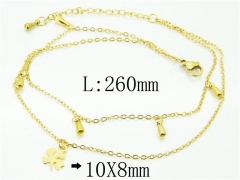 Stainless Steel Jewelry Wholesale - Stainless Steel Anklets - HY59B0766MLW