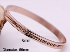 Stainless Steel Jewelry Wholesale - Stainless Steel Bangles - HY0122B137